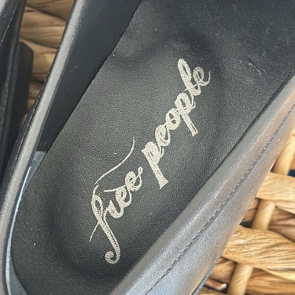 Free People Lyra Lug Sole Loafers in Black, 40 - Picture 9 of 14